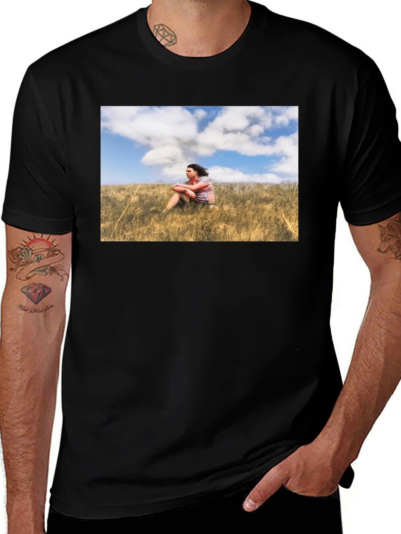 Man in Nature T-Shirt