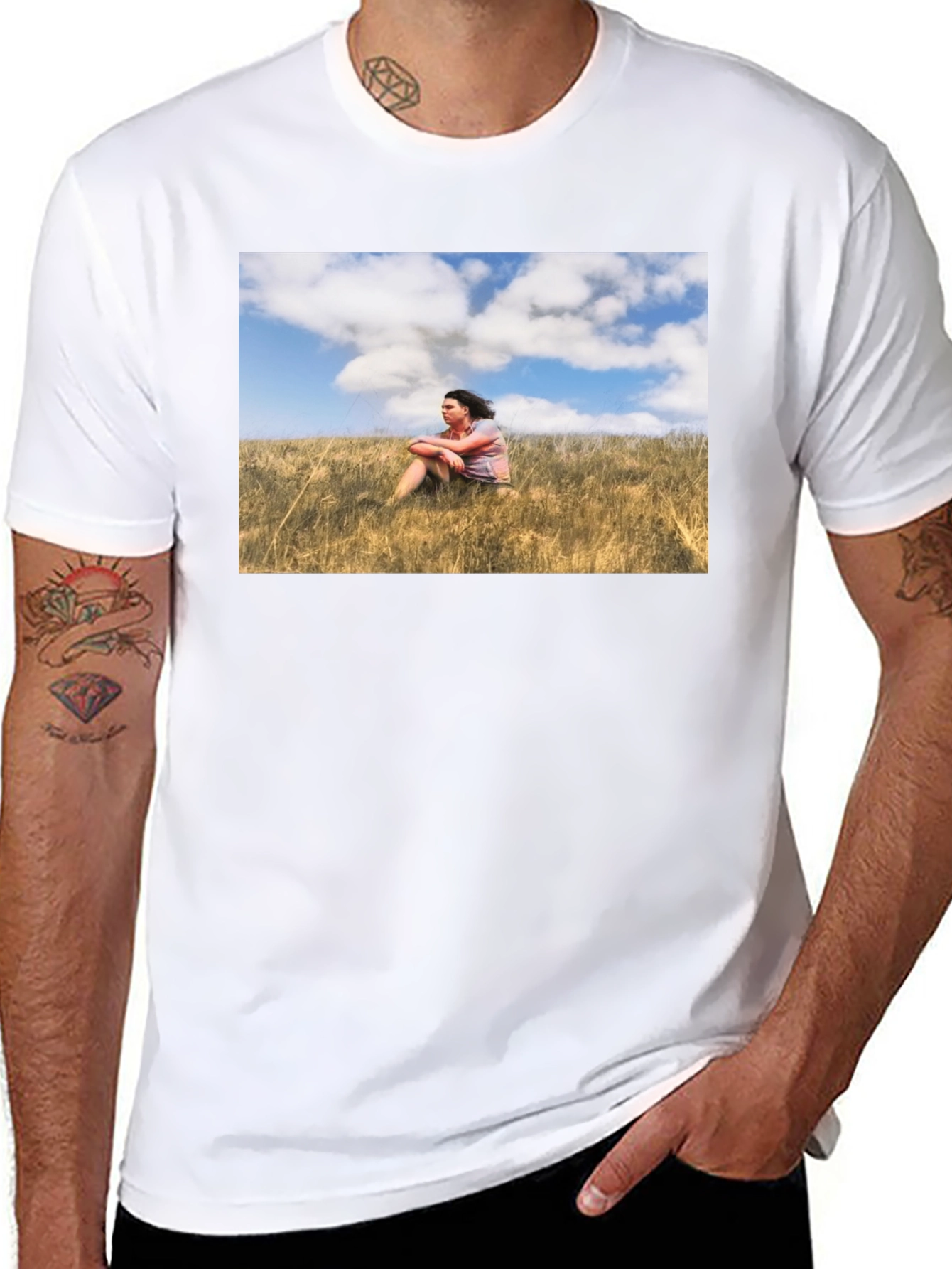 Man in Nature T-Shirt