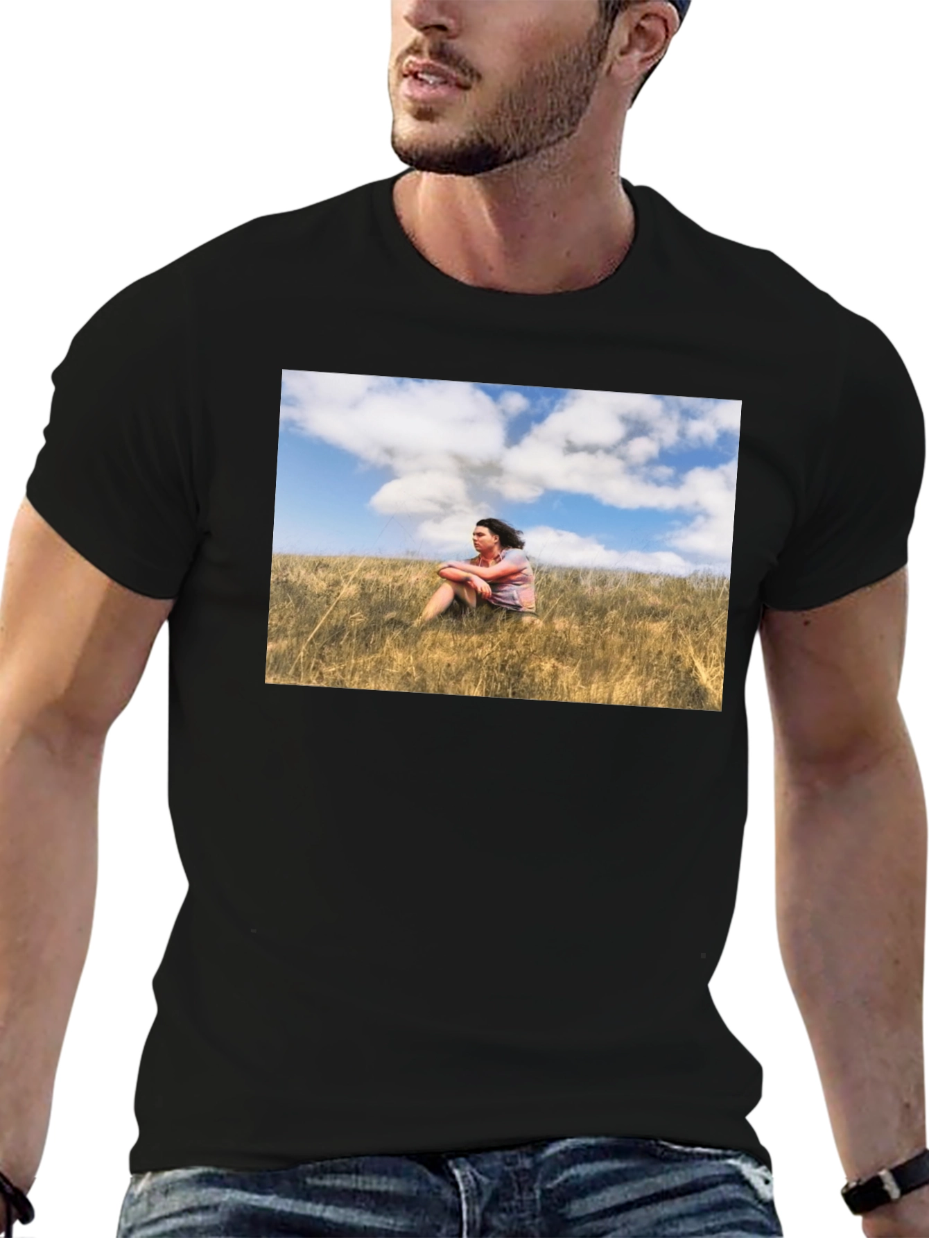 Man in Nature T-Shirt