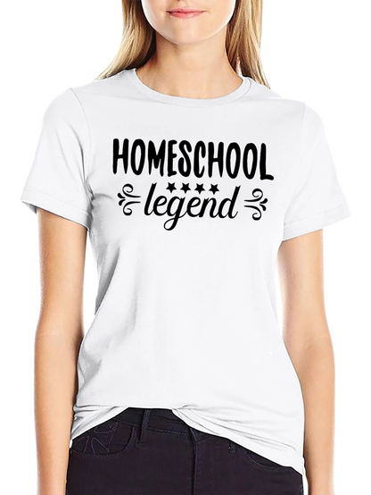 Homeschool Legend Black T-Shirt