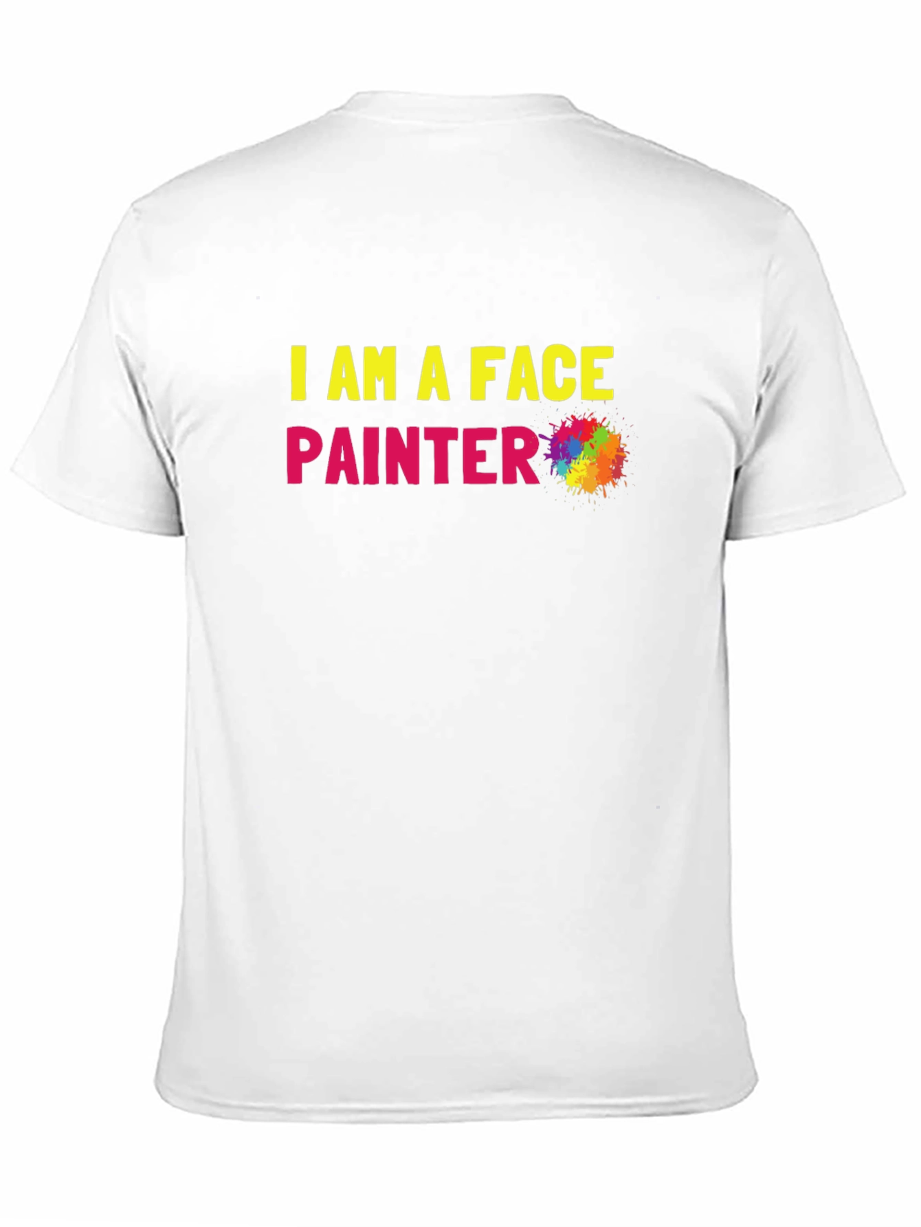 I Am A Face Painter Black T-Shirt