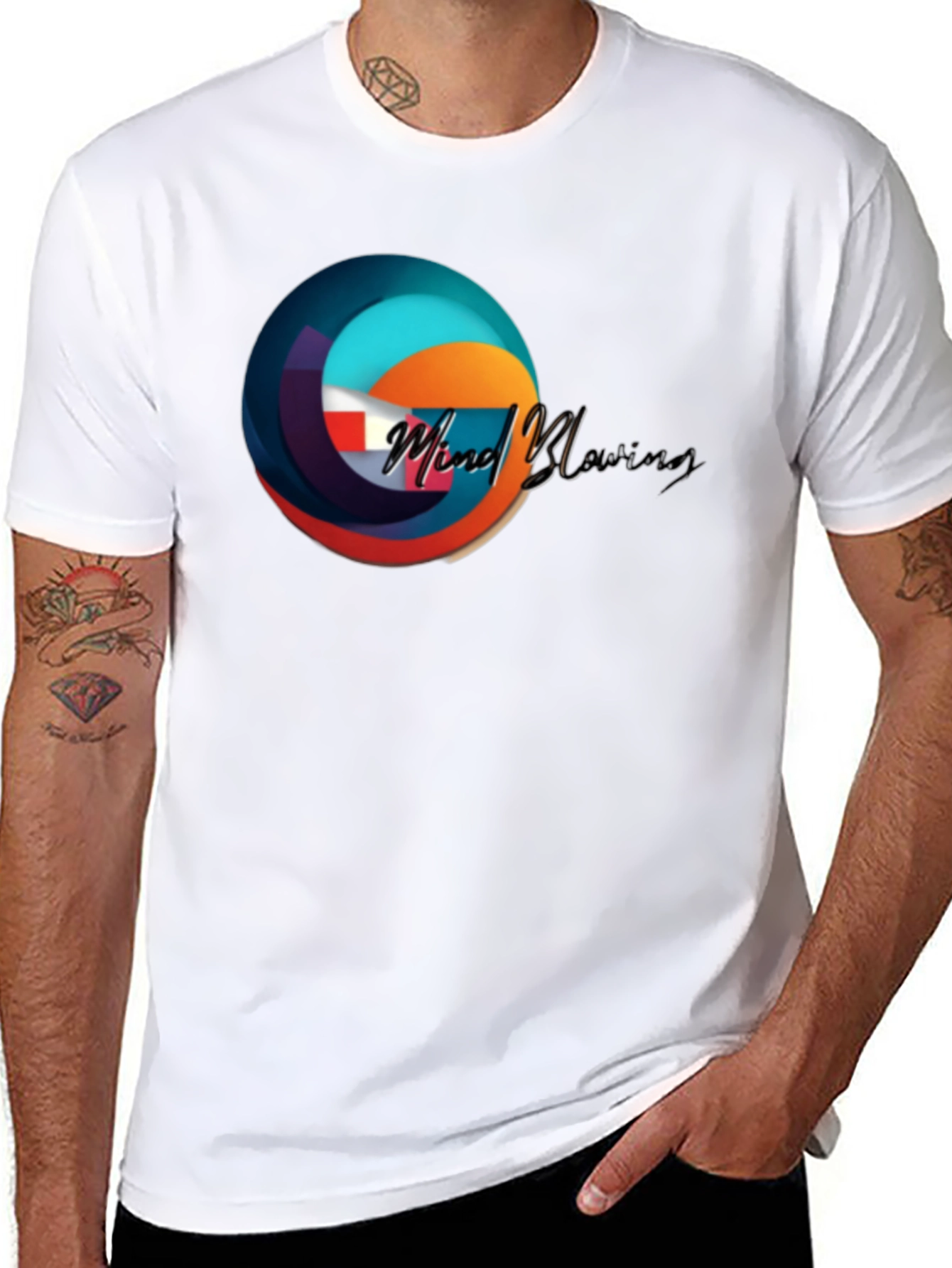 Mind Blowing Graphic T-Shirt - Stylish Design