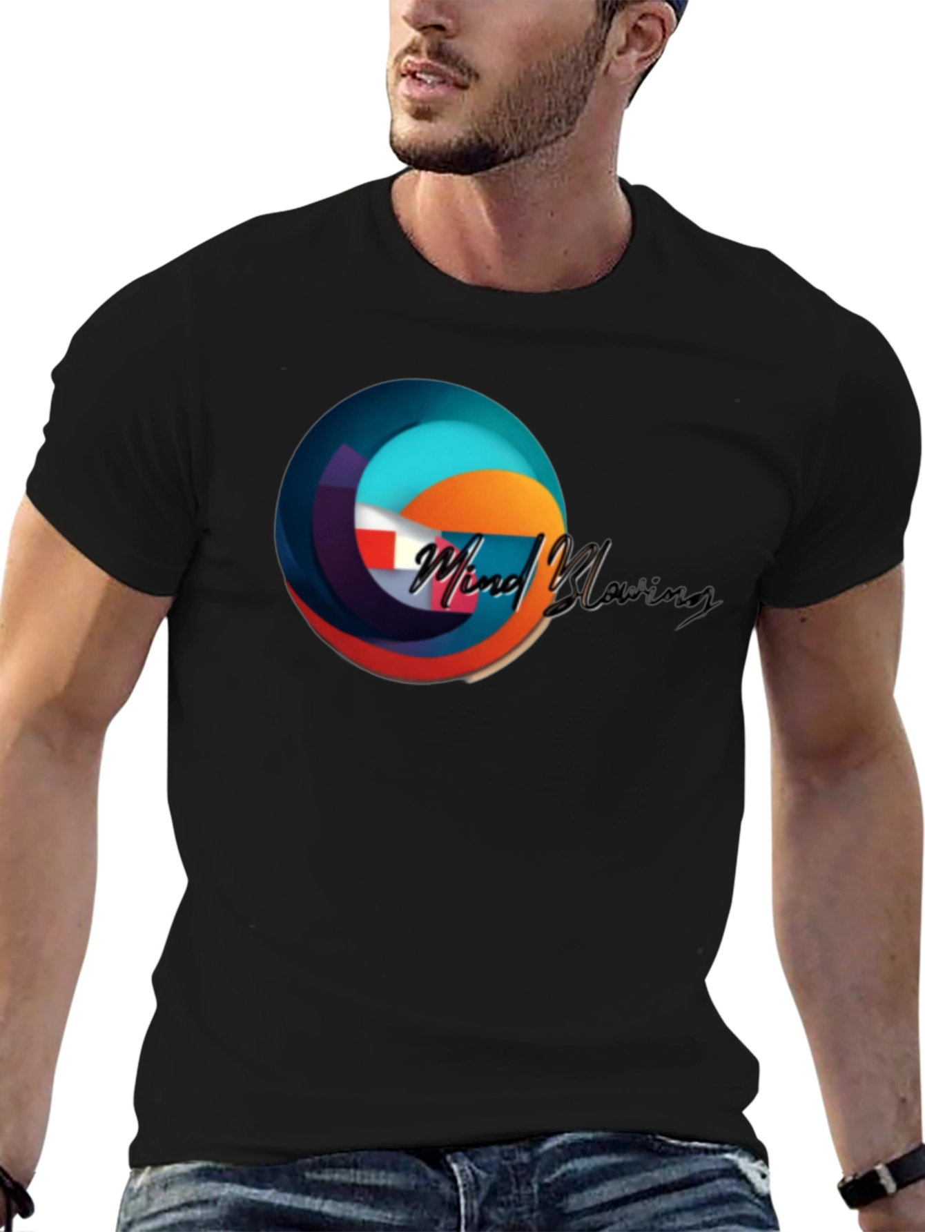 Mind Blowing Graphic T-Shirt - Stylish Design