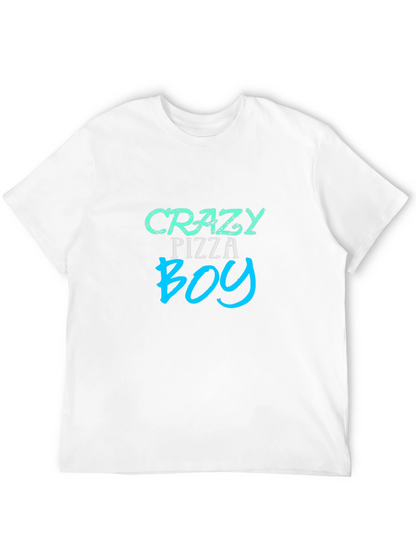 Crazy Pizza Boy Graphic Tee