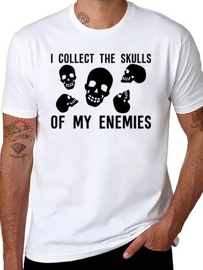 Skull Collector T-Shirt - Black Graphic Tee
