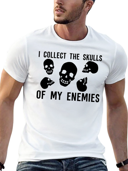 Skull Collector T-Shirt - Black Graphic Tee