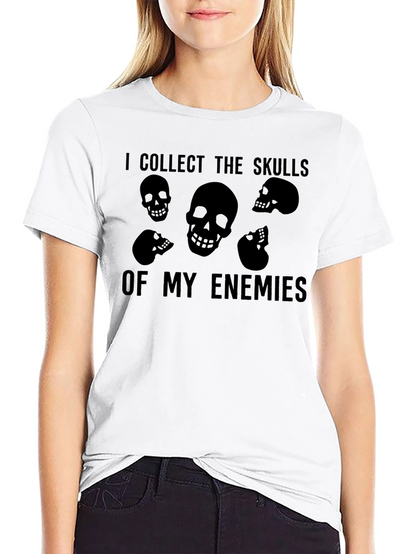 Skull Collector T-Shirt - Black Graphic Tee