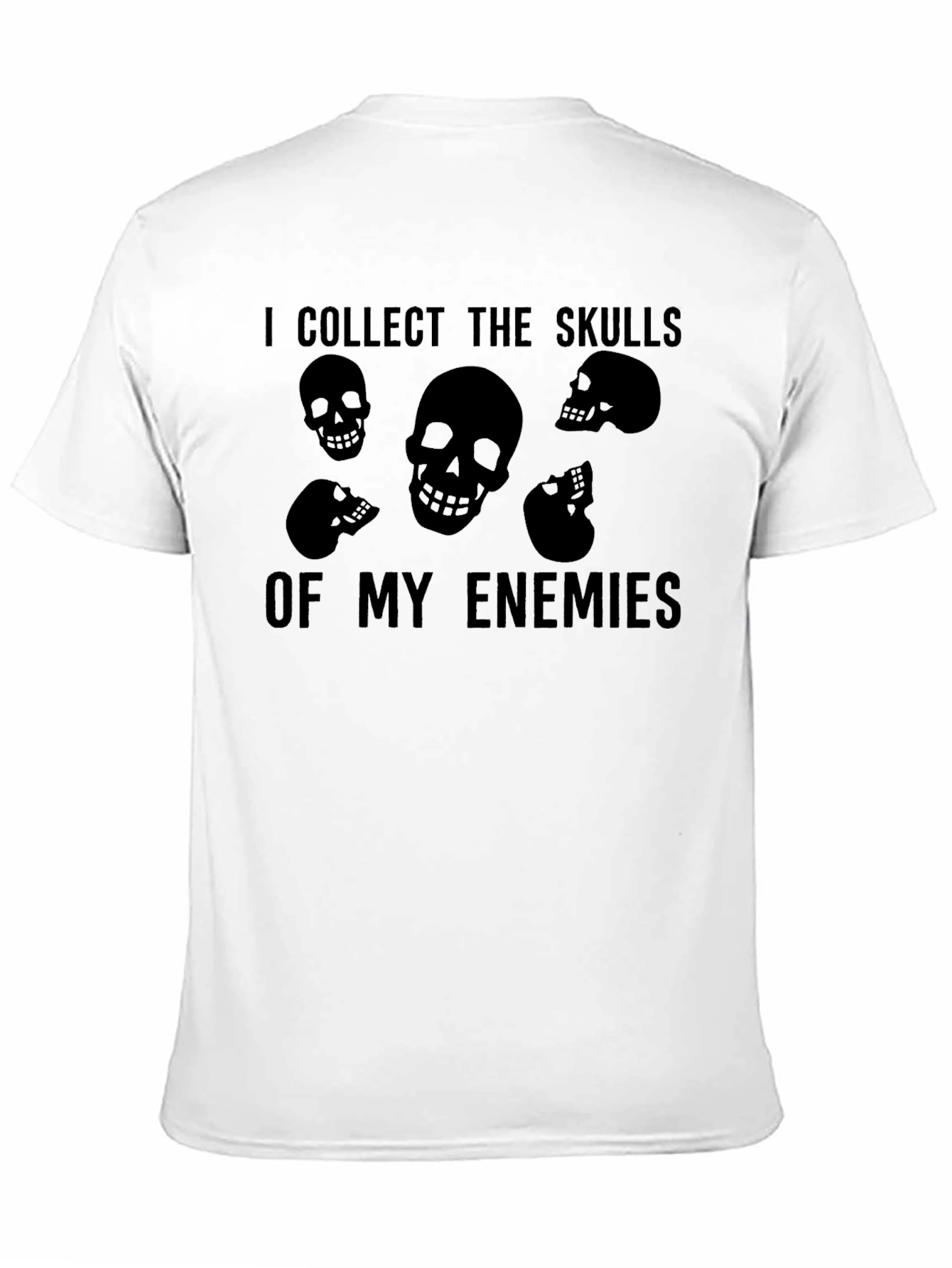 Skull Collector T-Shirt - Black Graphic Tee