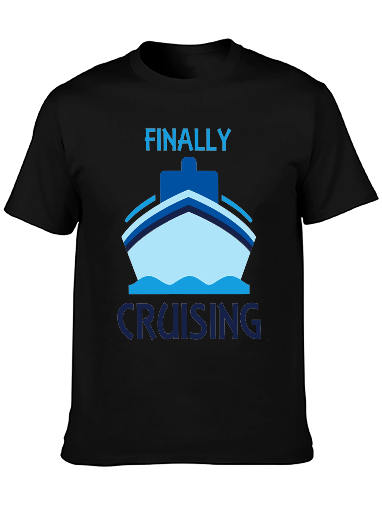 Finally Cruising T-Shirt - Cruise Vacation Apparel