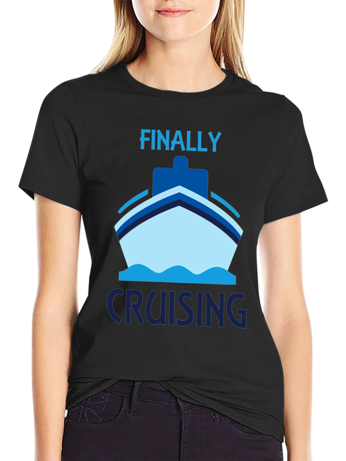 Finally Cruising T-Shirt - Cruise Vacation Apparel