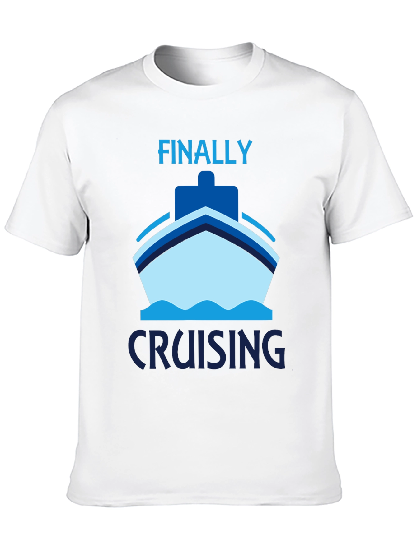 Finally Cruising T-Shirt - Cruise Vacation Apparel