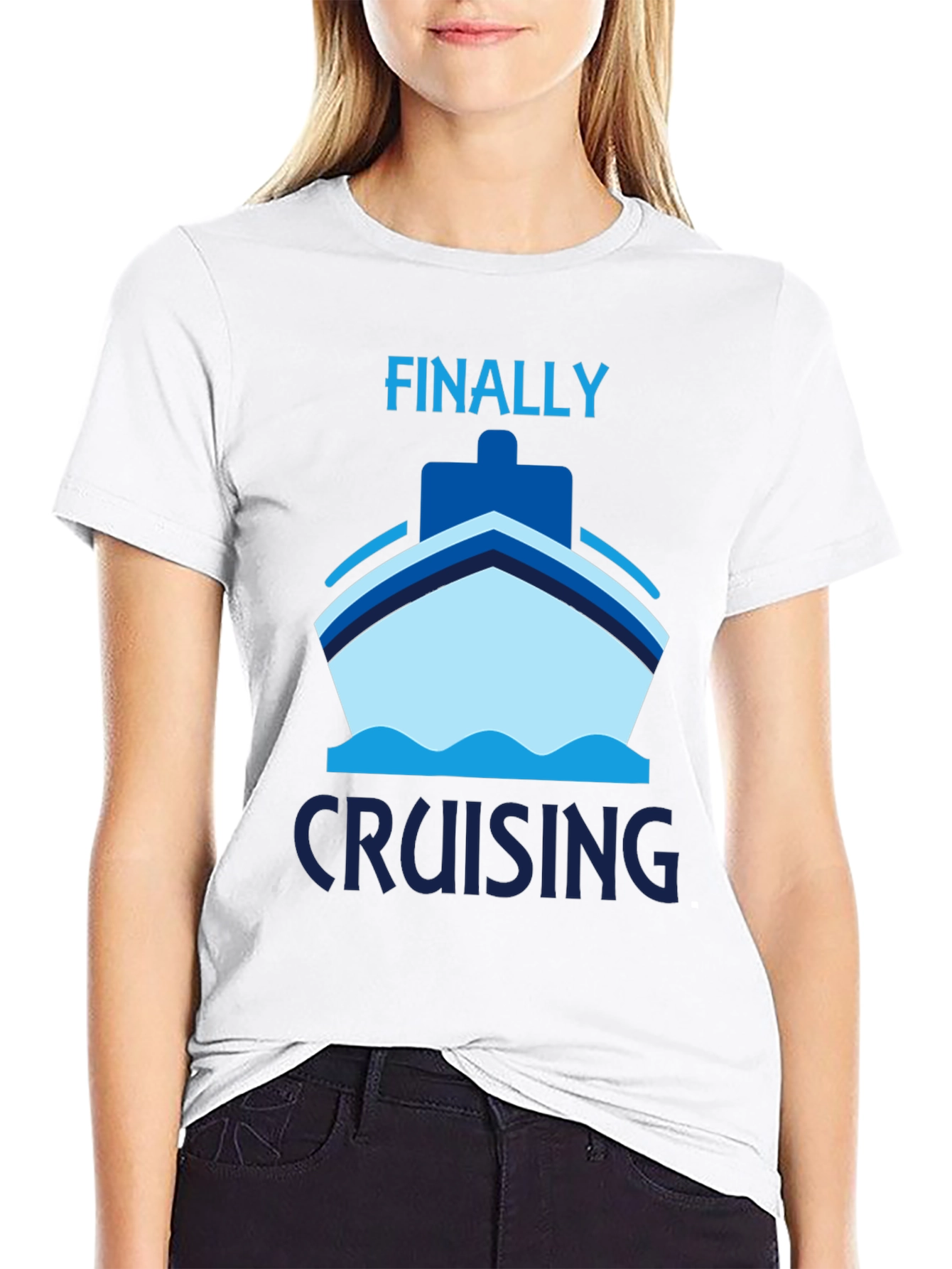 Finally Cruising T-Shirt - Cruise Vacation Apparel