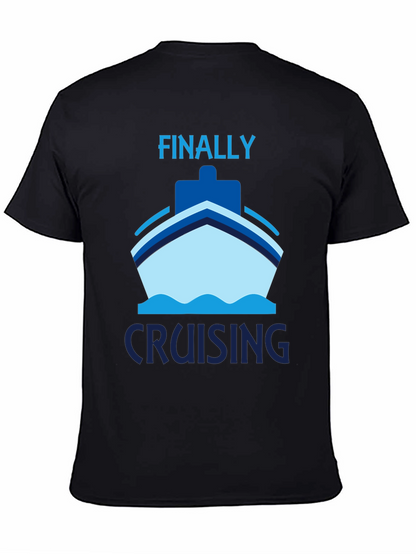 Finally Cruising T-Shirt - Cruise Vacation Apparel