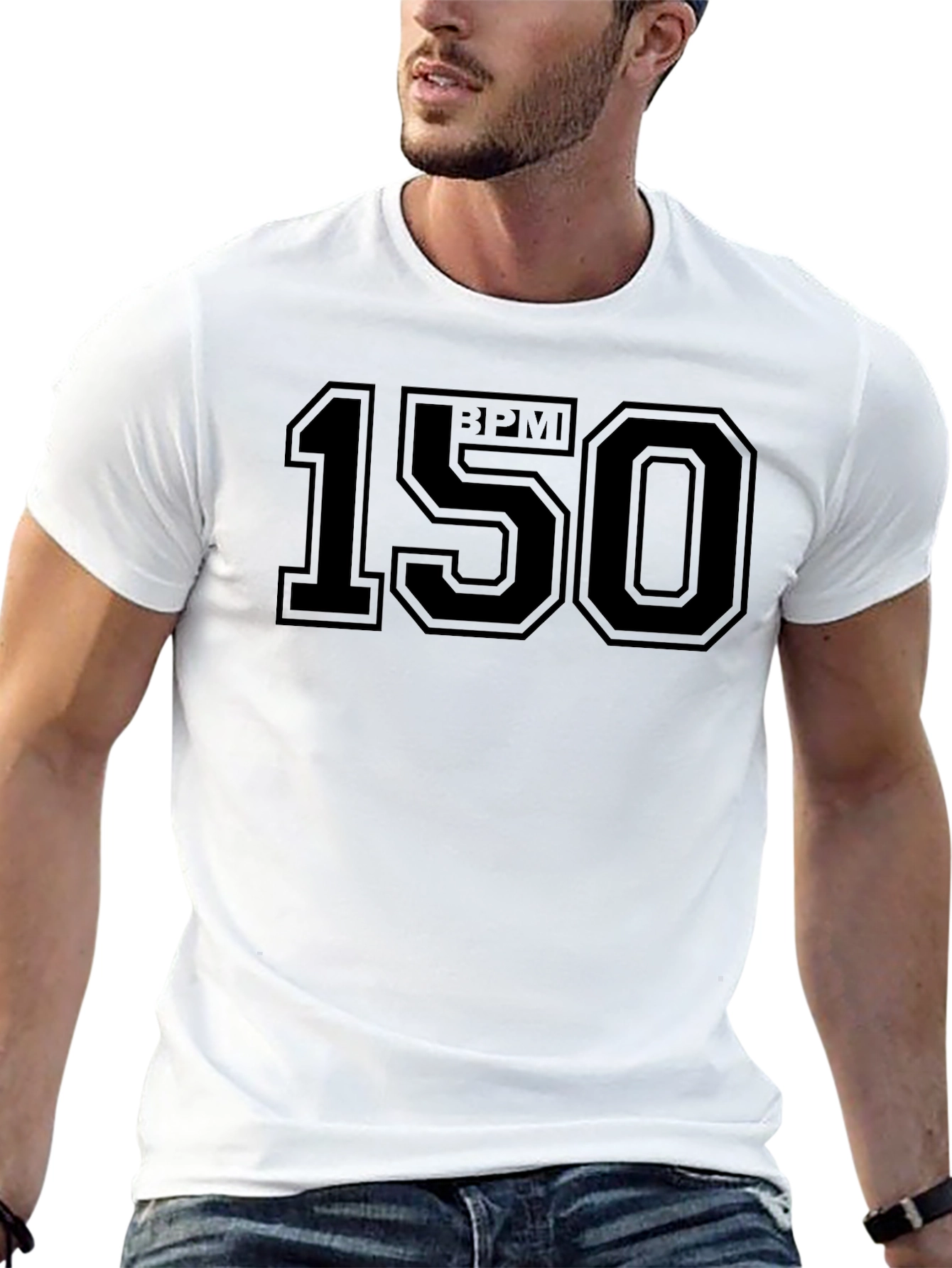 BPM 150 Black Graphic Tee