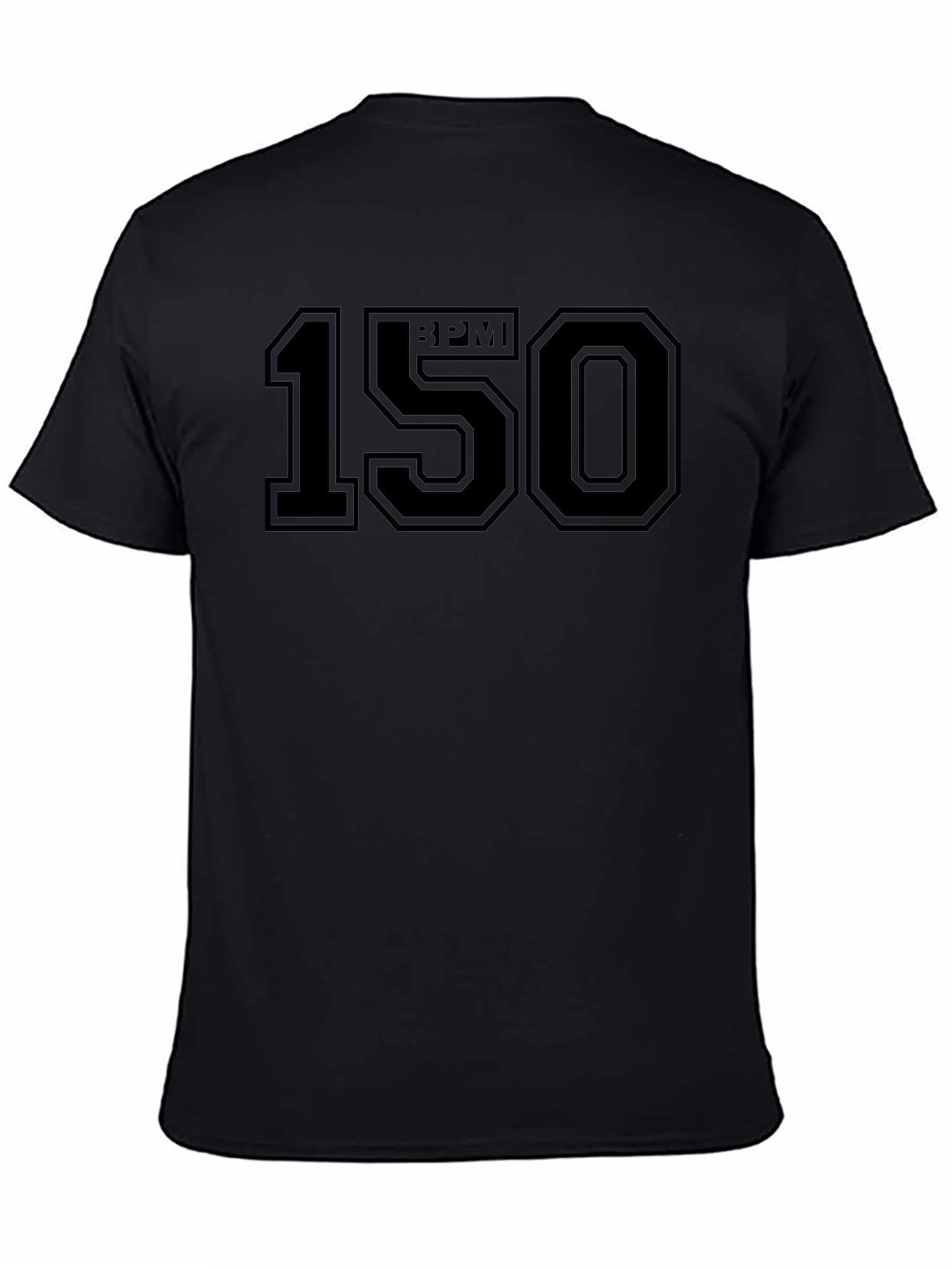 BPM 150 Black Graphic Tee