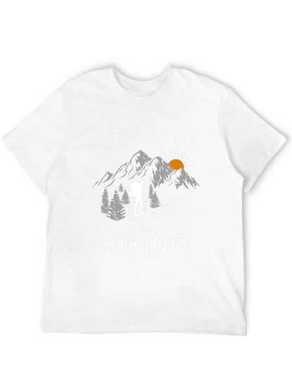 Life Is Better When Hiking Graphic Tee