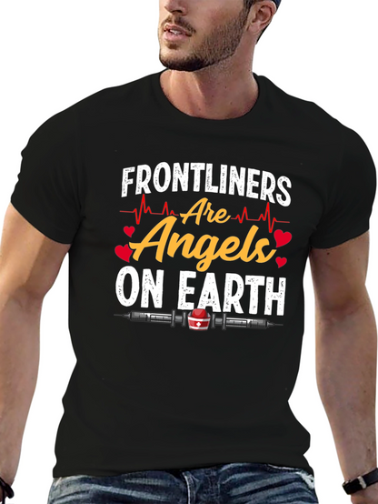 Frontliners Are Angels On Earth T-Shirt