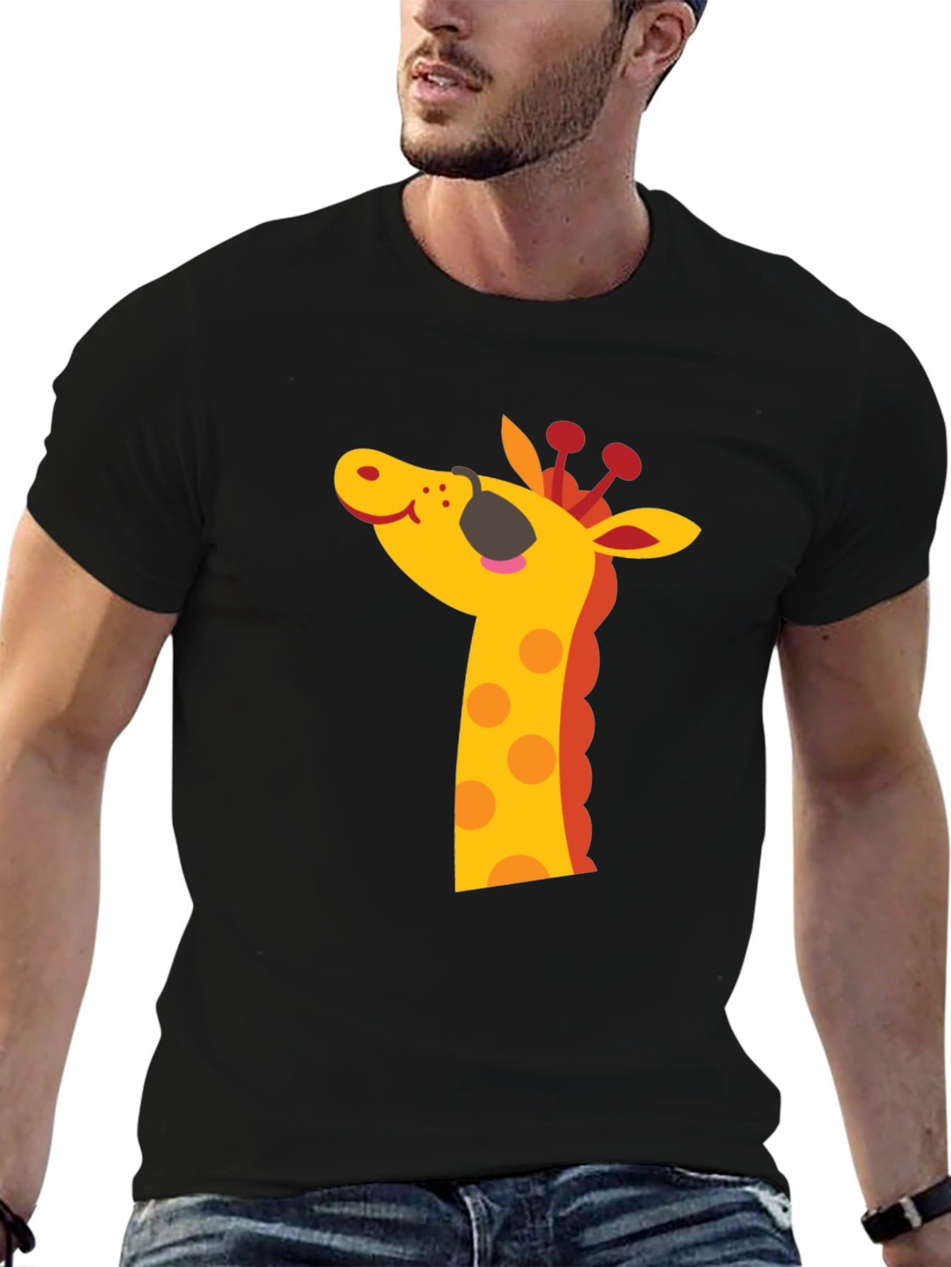 Black Giraffe T-Shirt