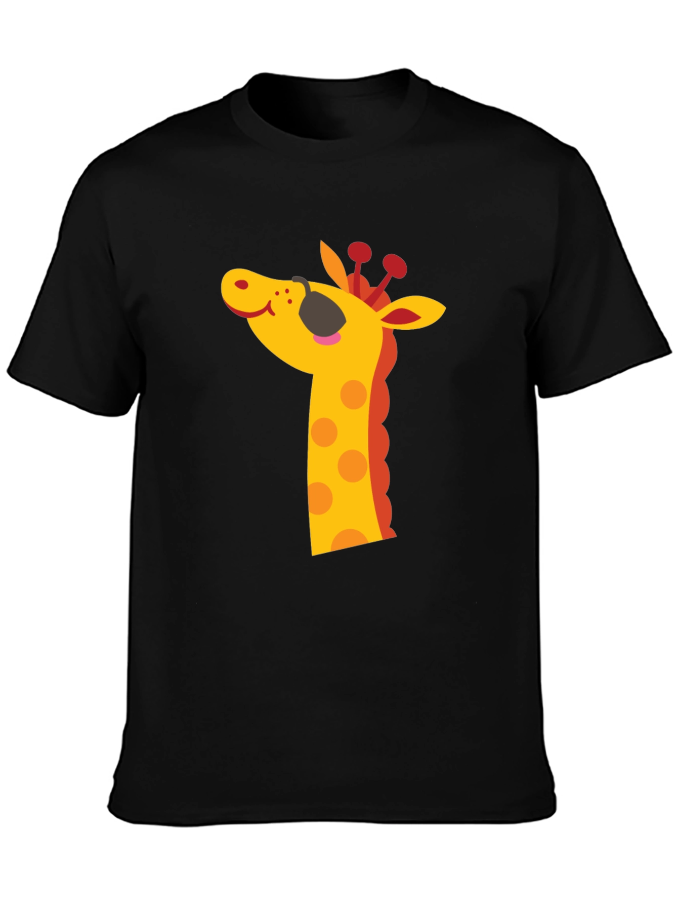 Black Giraffe T-Shirt