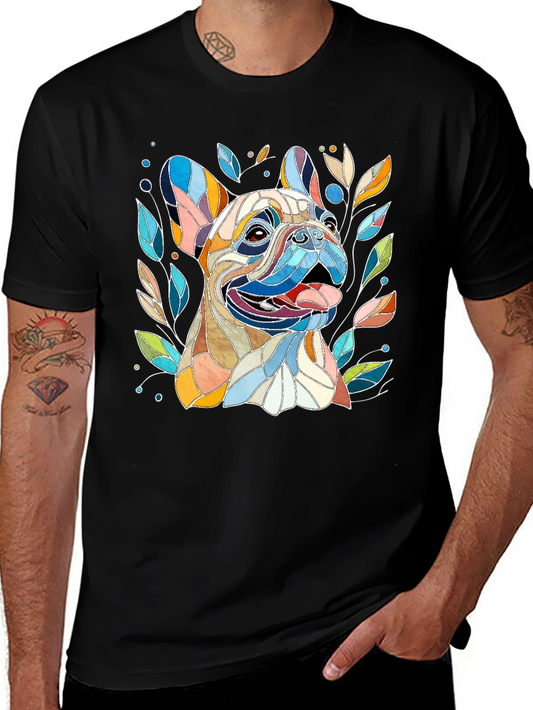 French Bulldog Art T-Shirt - Unique Dog Lover Gift