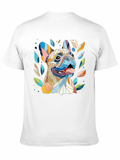 French Bulldog Art T-Shirt - Unique Dog Lover Gift