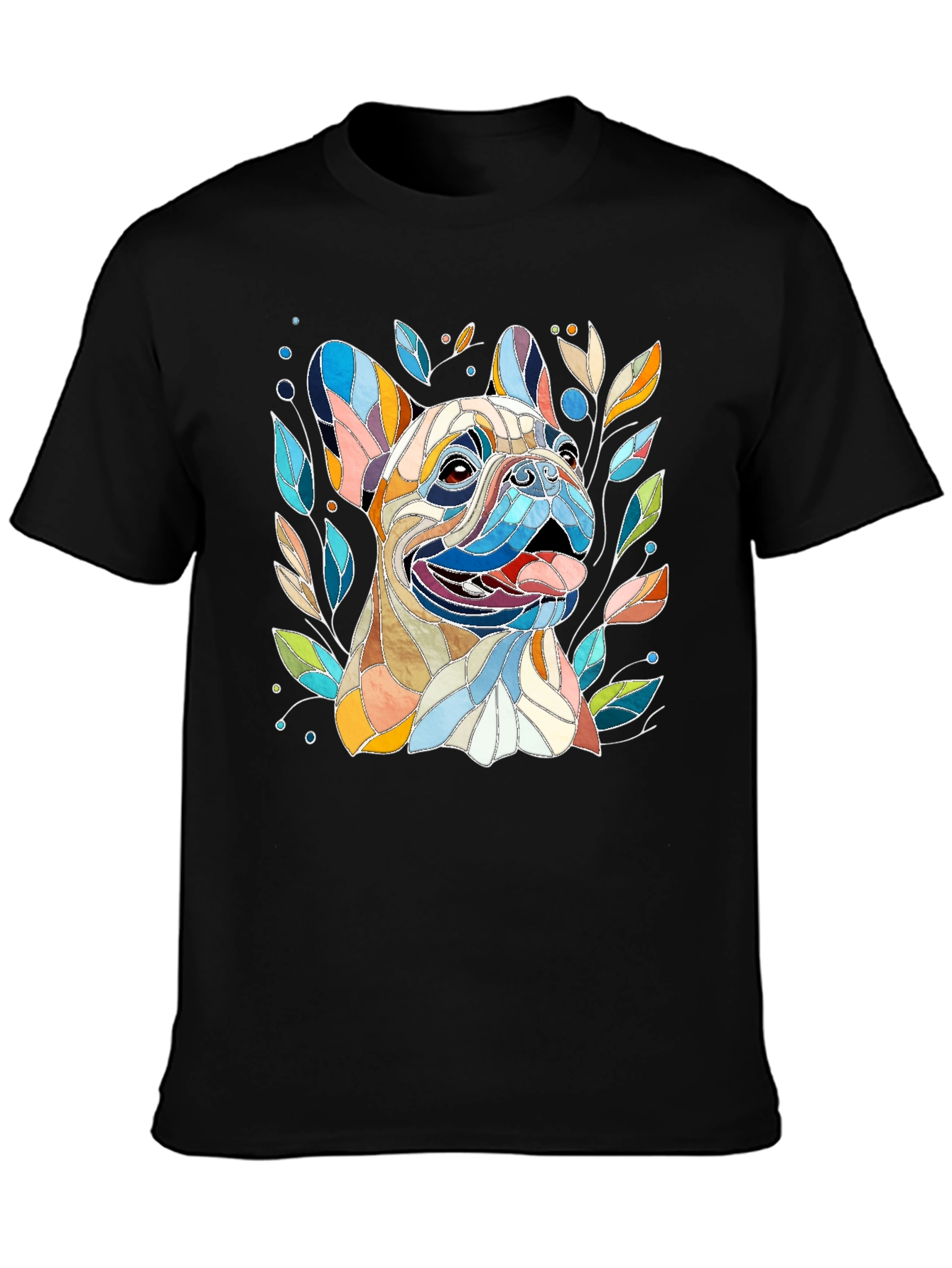 French Bulldog Art T-Shirt - Unique Dog Lover Gift