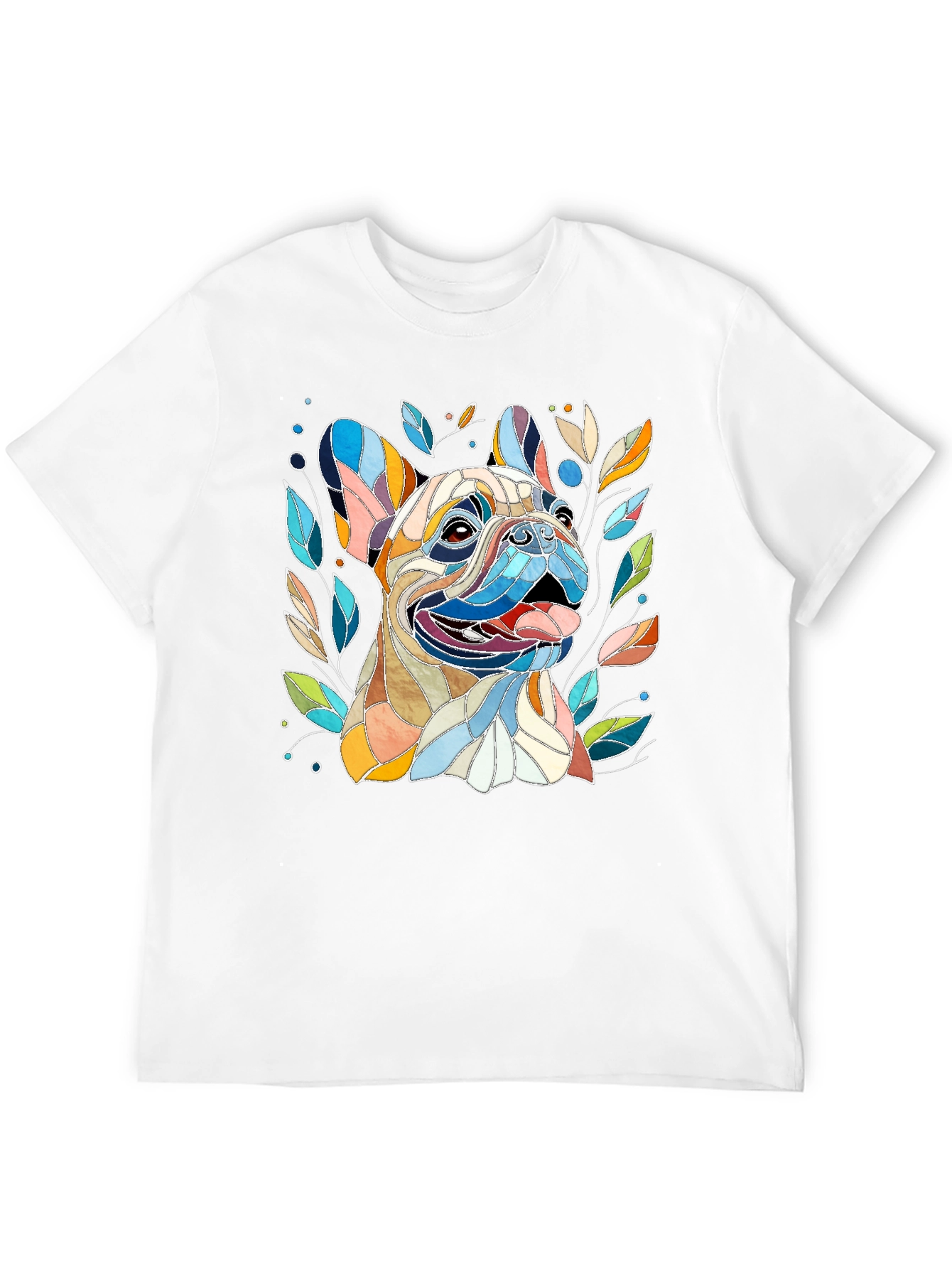 French Bulldog Art T-Shirt - Unique Dog Lover Gift