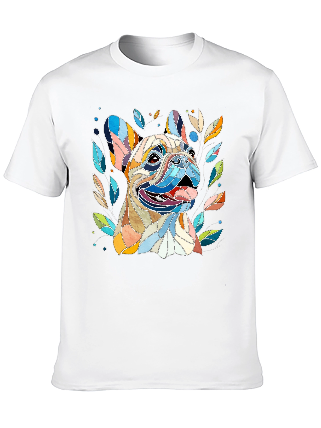 French Bulldog Art T-Shirt - Unique Dog Lover Gift