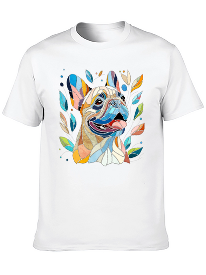 French Bulldog Art T-Shirt - Unique Dog Lover Gift