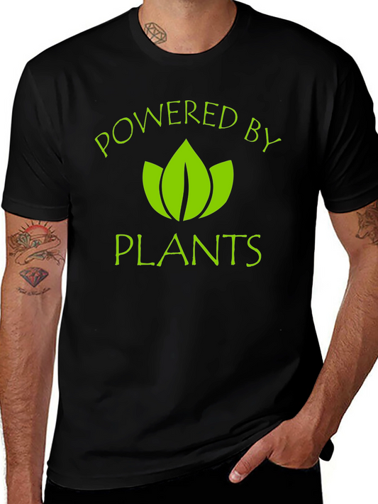 Powered By Plants Graphic T-Shirt