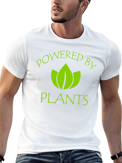 Powered By Plants Graphic T-Shirt