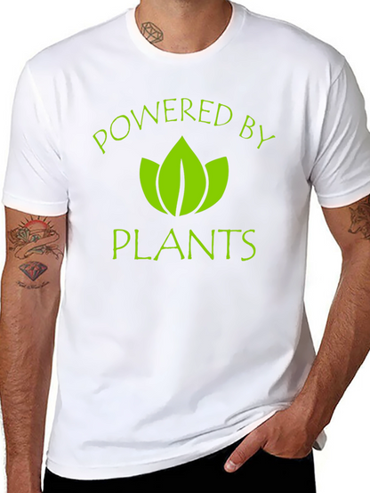Powered By Plants Graphic T-Shirt