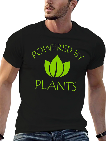 Powered By Plants Graphic T-Shirt