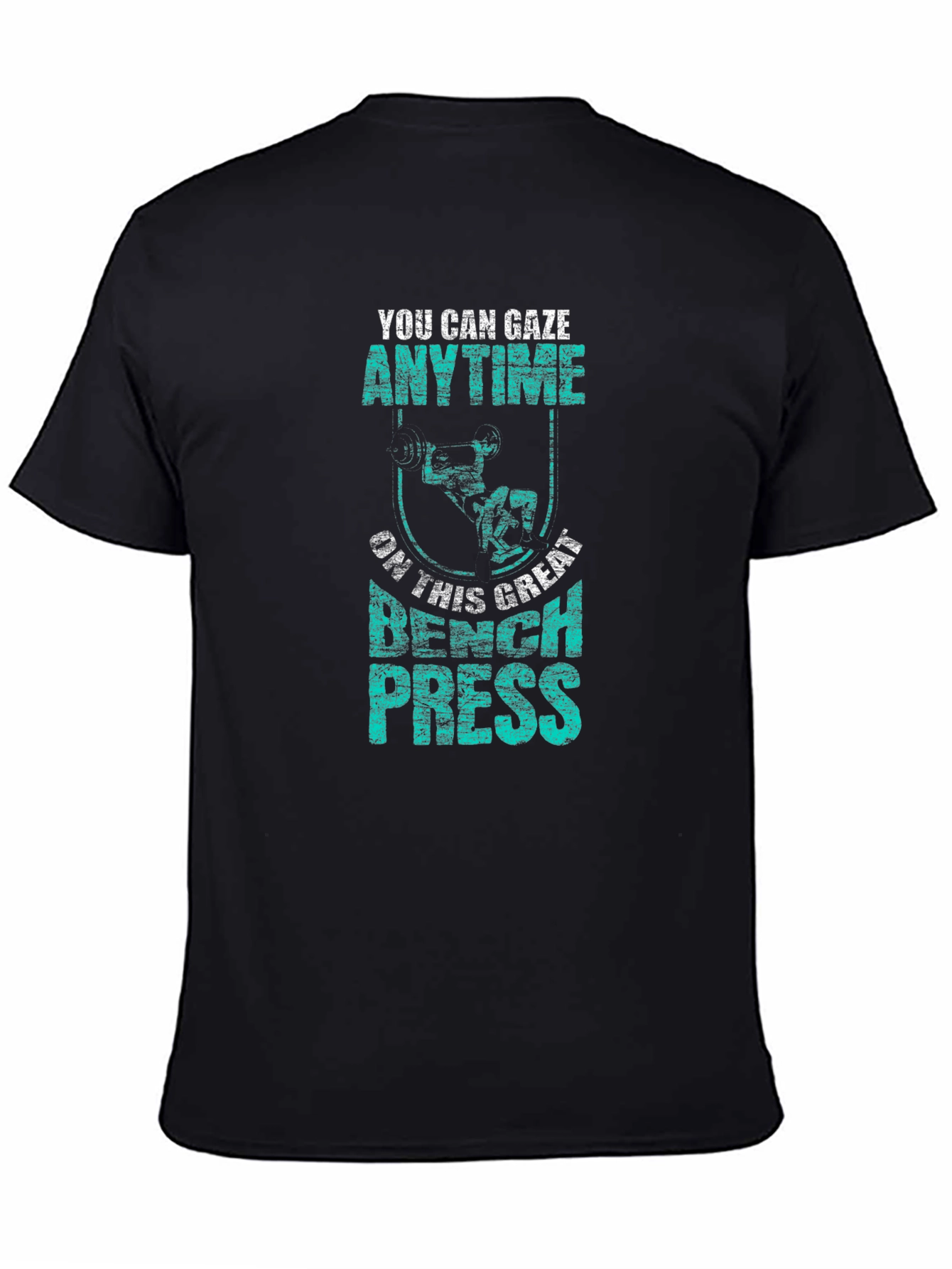 Gaze Anytime Bench Press Graphic T-Shirt