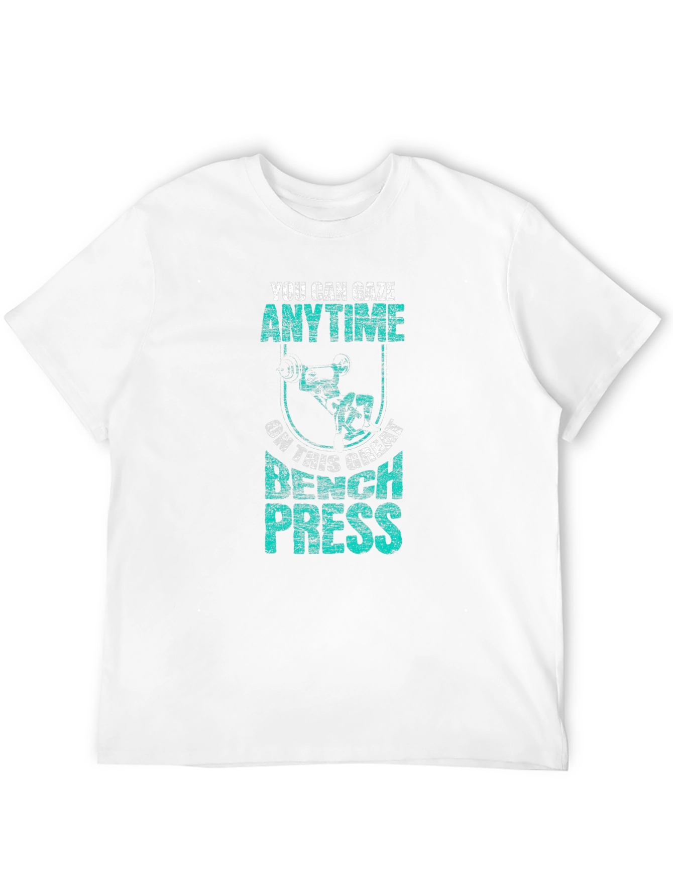 Gaze Anytime Bench Press Graphic T-Shirt