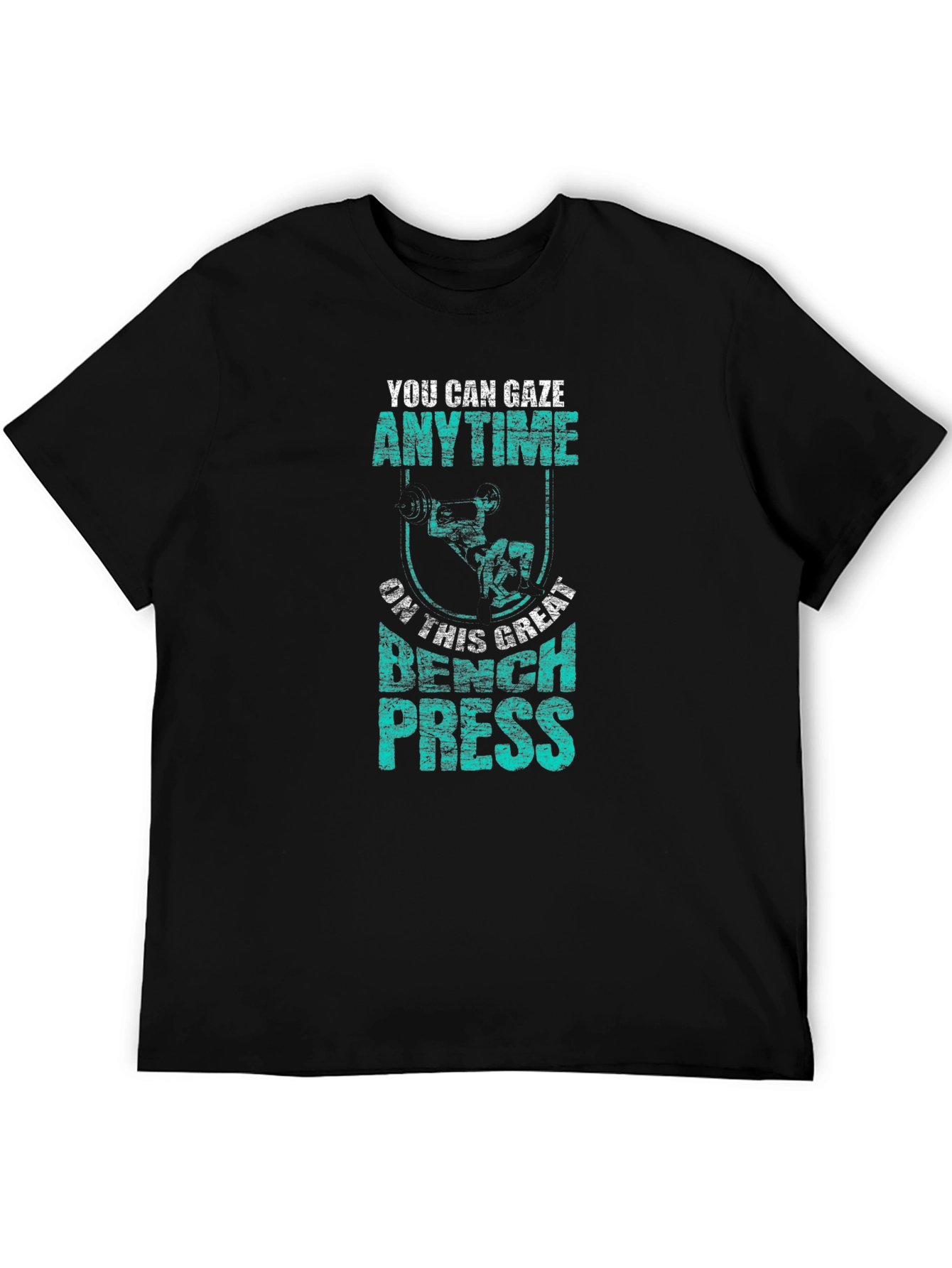 Gaze Anytime Bench Press Graphic T-Shirt