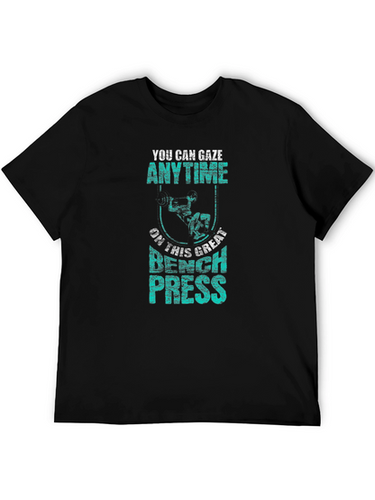 Gaze Anytime Bench Press Graphic T-Shirt