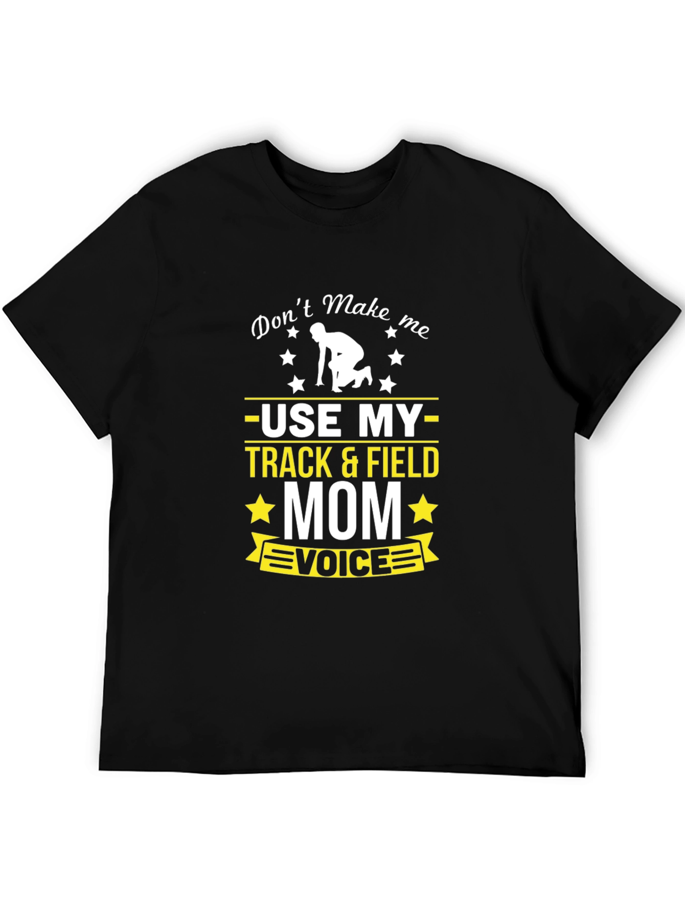 Track & Field Mom Voice Graphic Tee