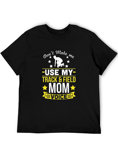 Track & Field Mom Voice Graphic Tee
