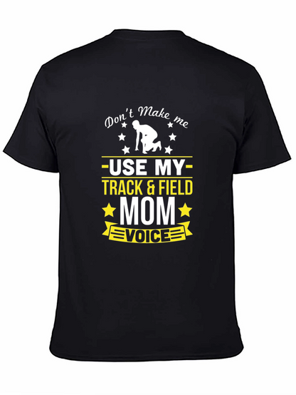 Track & Field Mom Voice Graphic Tee