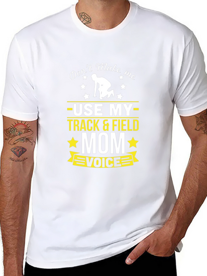 Track & Field Mom Voice Graphic Tee