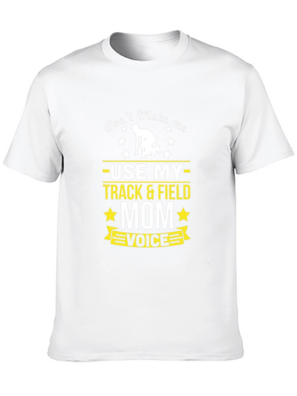Track & Field Mom Voice Graphic Tee