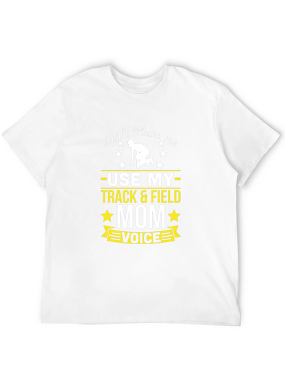 Track & Field Mom Voice Graphic Tee