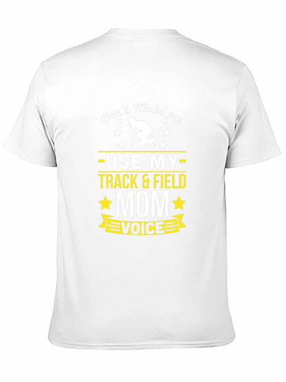 Track & Field Mom Voice Graphic Tee