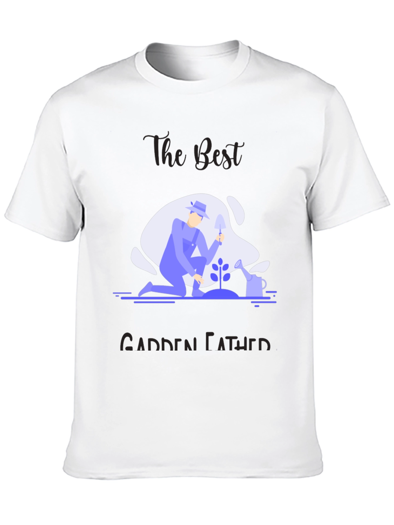 The Best Garden Father Graphic T-Shirt