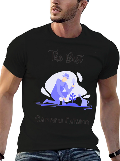 The Best Garden Father Graphic T-Shirt