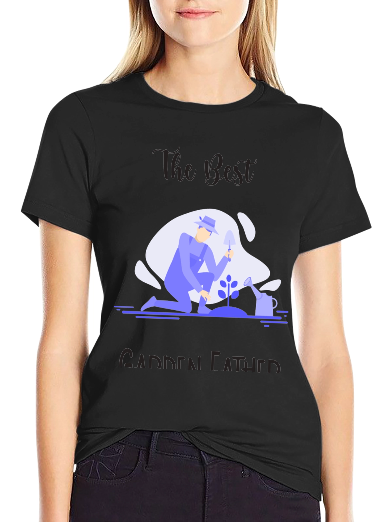 The Best Garden Father Graphic T-Shirt