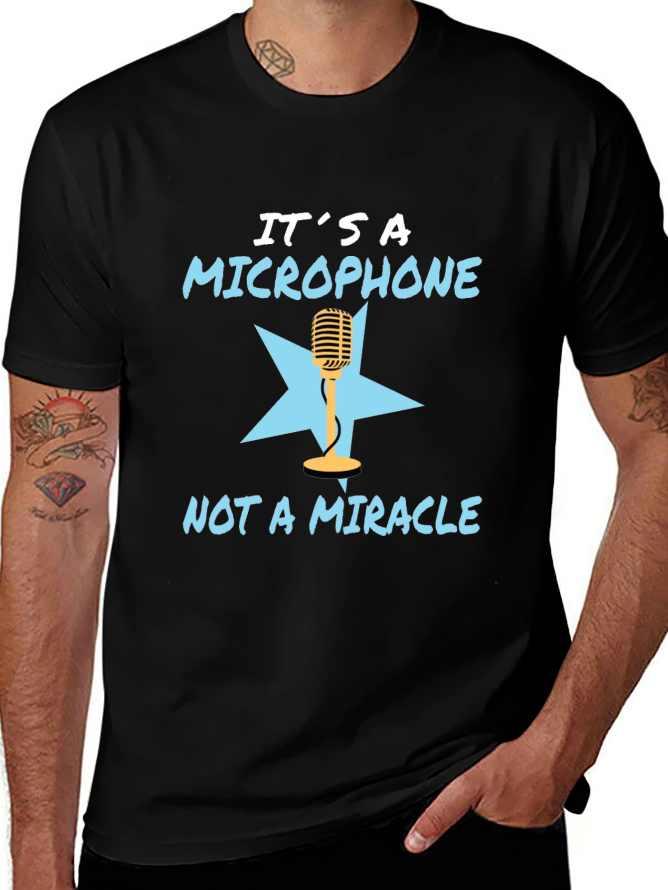 Its a Microphone T-Shirt - Funny Musician Tee