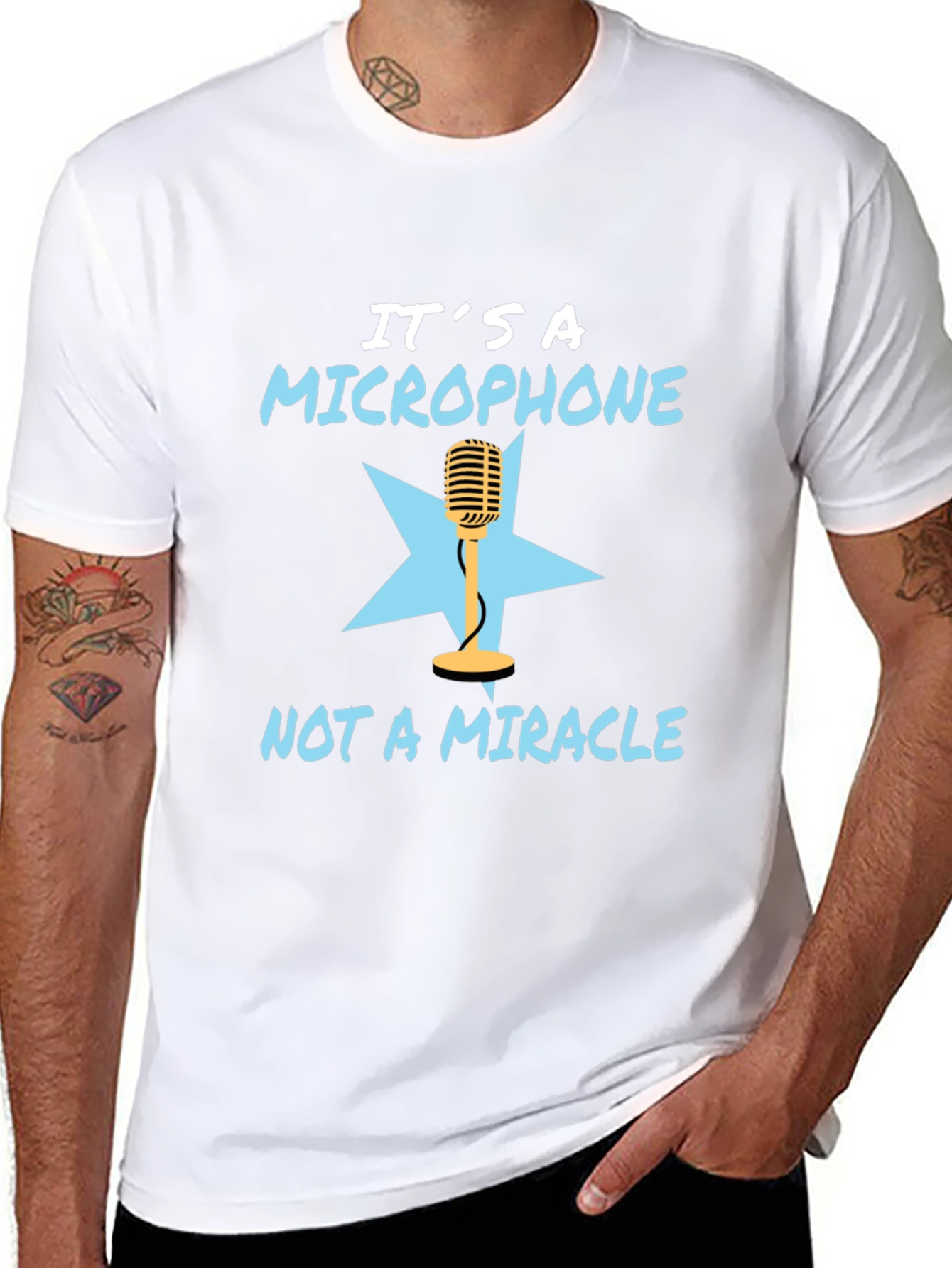 Its a Microphone T-Shirt - Funny Musician Tee