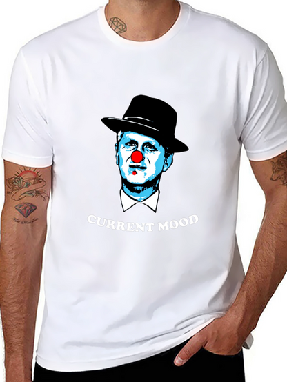 Current Mood Clown Graphic T-Shirt